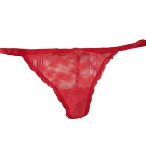🌹3/15🌹ADORE ME NWT Red Lace Thong